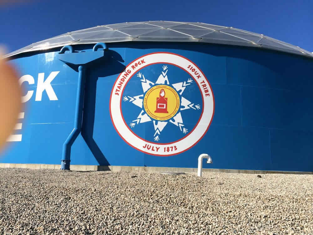 Standing Rock South Dakota-Sioux Tribe 5MG Tank