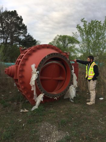 48 Inch butterfly valve