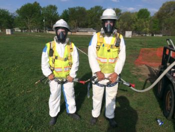 PPE FOR TANK DISINFECTION